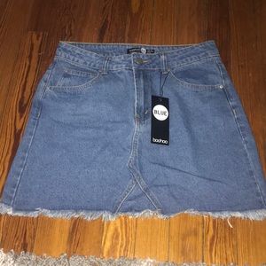boohoo Denim Skirt